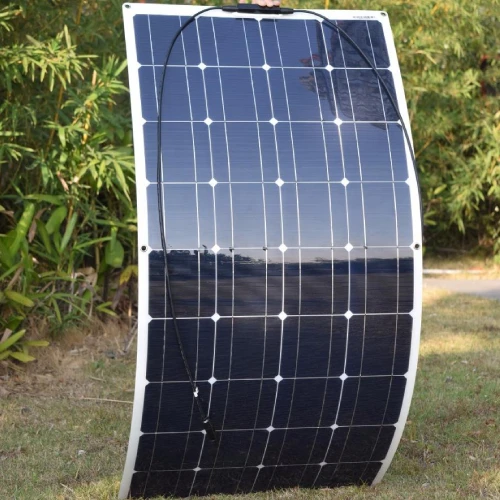 Anti-reflective and Flexible Thin-Film Panels