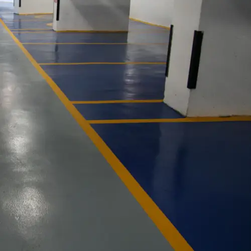 Painted Parking Lot Lines and ADA Markings