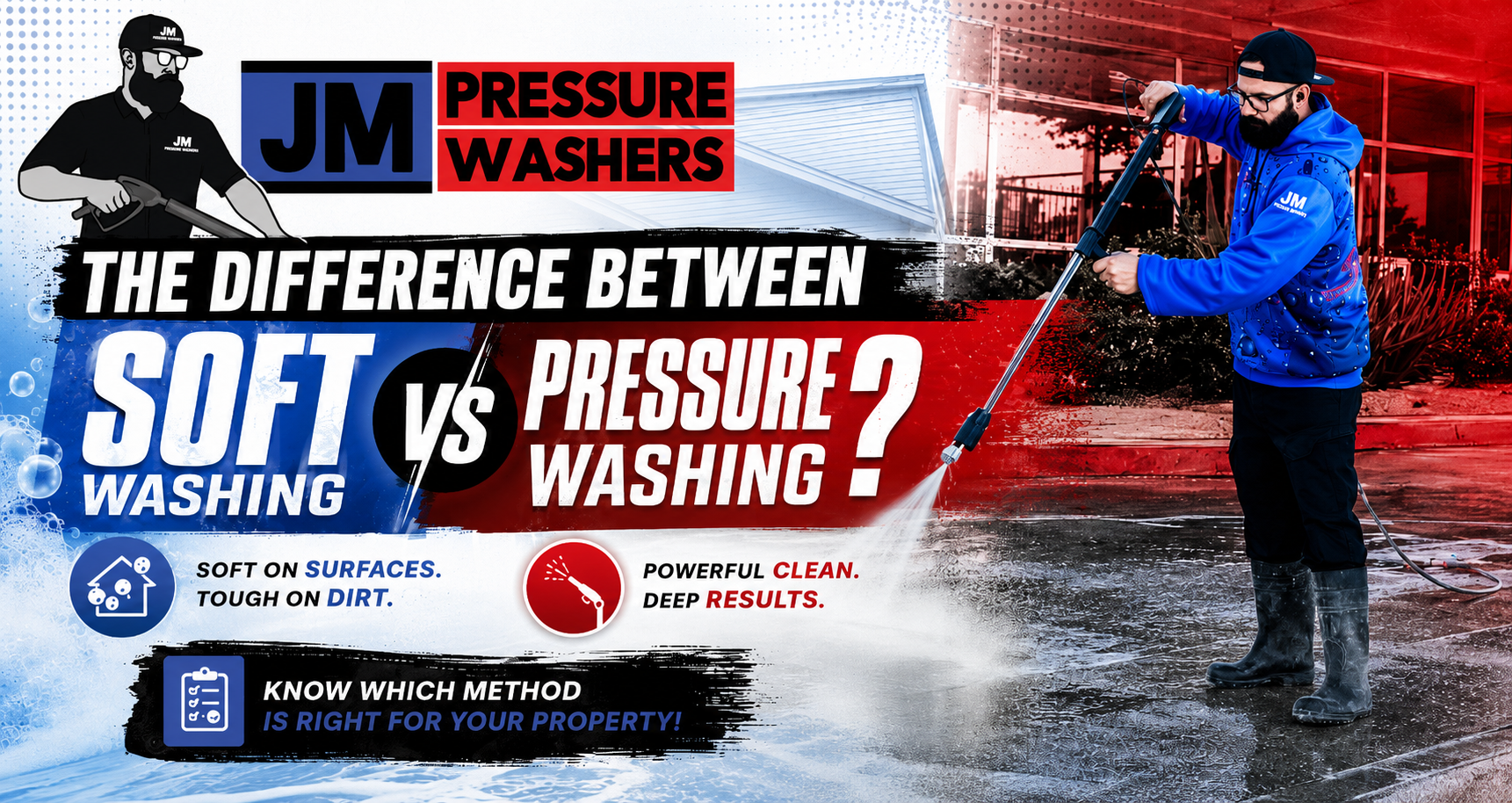 Soft Washing and Pressure Washing in Riverside CA
